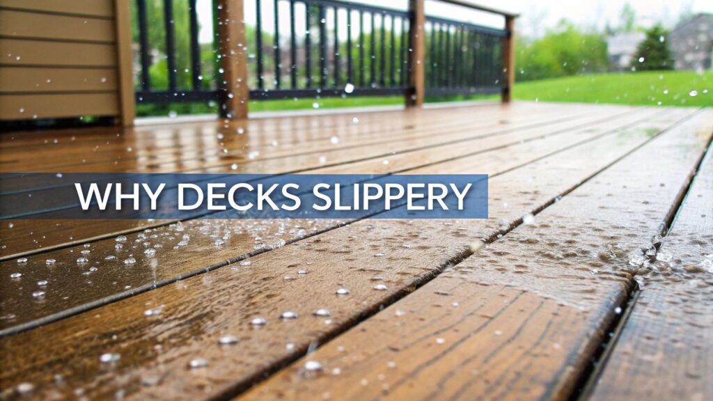 Deck Cleaning In Raleigh NC by P2 Wash.