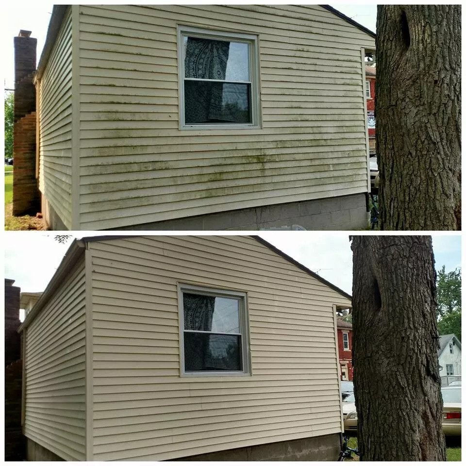 Siding Wash, Raleigh NC, P2 Wash.