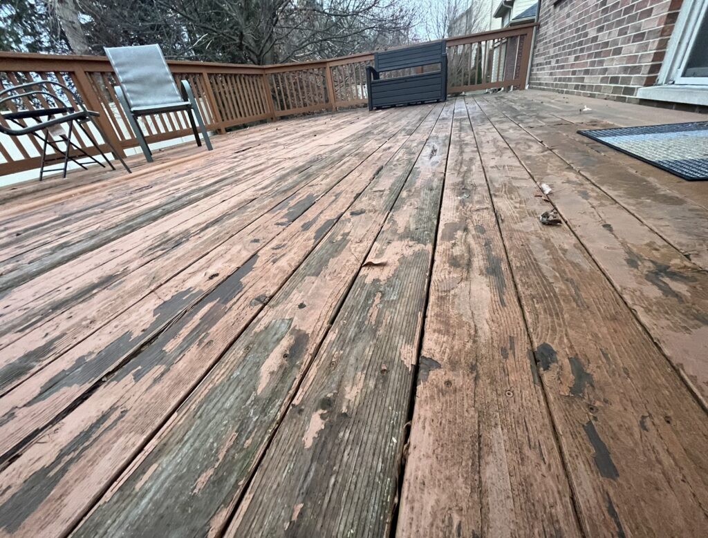 Let's Clean your Deck- P2 Wash, Raleigh NC.