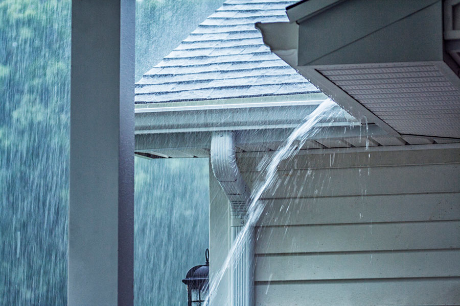 Book P2 wash for gutter cleaning in Raleigh, NC.