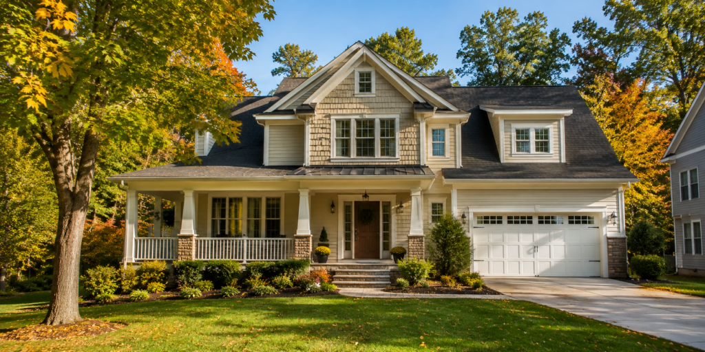 Clean home exterior, Raleigh NC